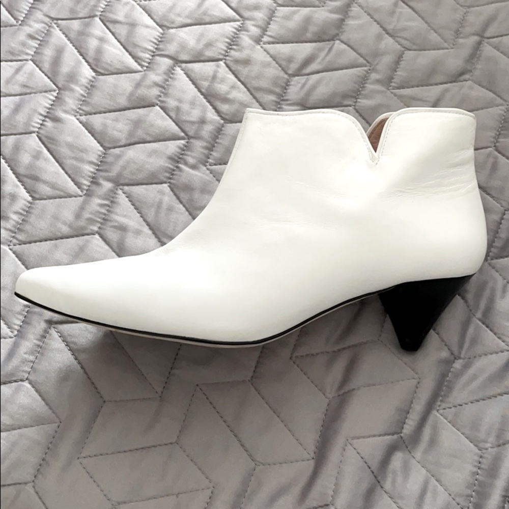 Kate Spade White Boot/Heel